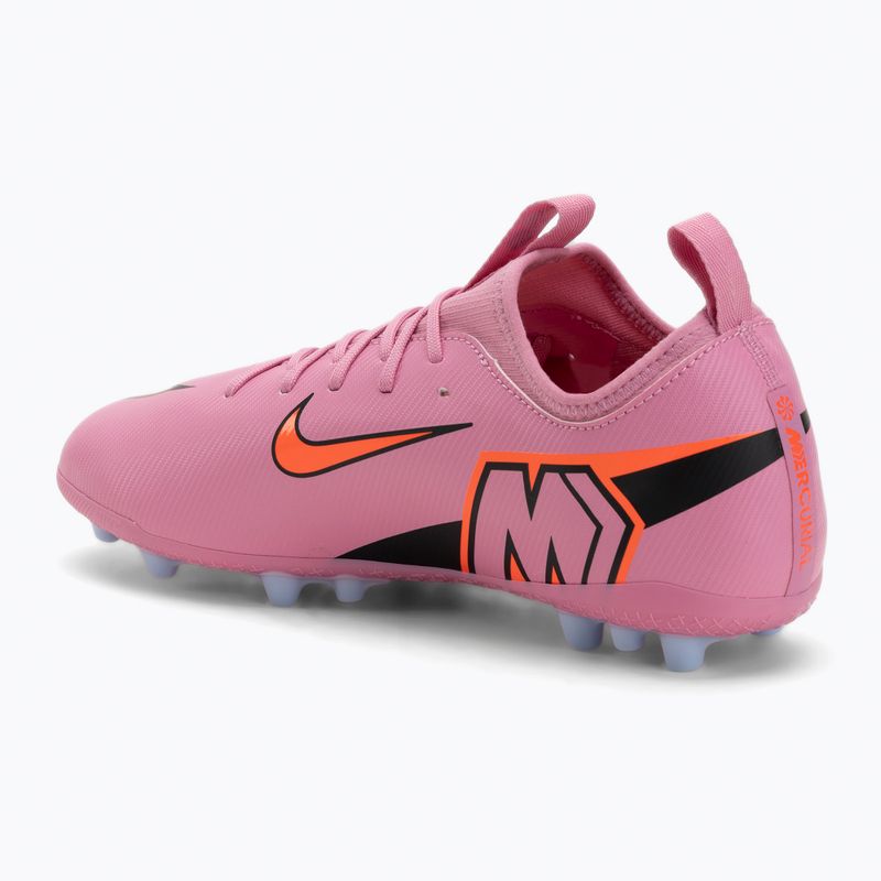Children's football boots Nike Mercurial Vapor 16 Academy AG magic flamingo/black/total crimson 3