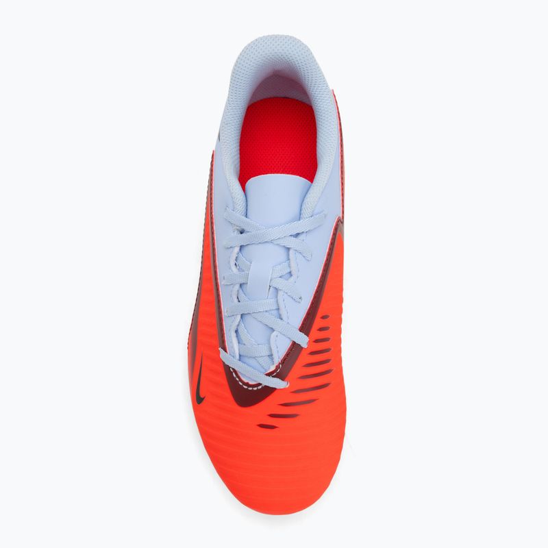 Children's football boots Nike Phantom 6 Low Club MG royal tint/bright crimson/black 5