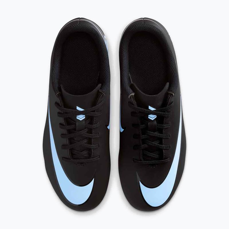 Children's football boots Nike Mercurial Vapor 16 Club FG/MG black/ice blue 13