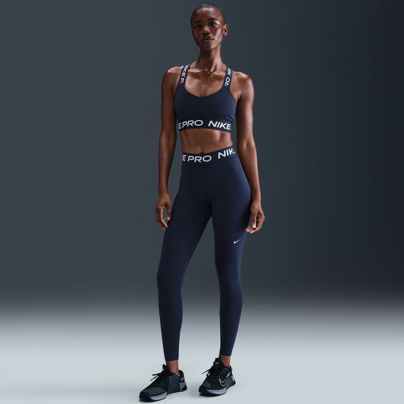 Women's leggings Nike Pro 365 Tight midnight navy/white 4