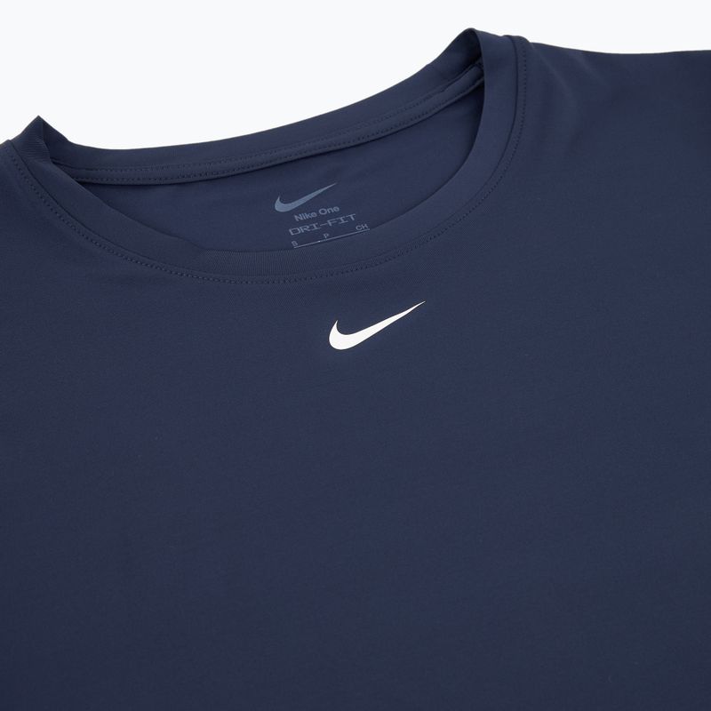 Women's training top Nike One Classic Dri-Fit midnight navy/white 6