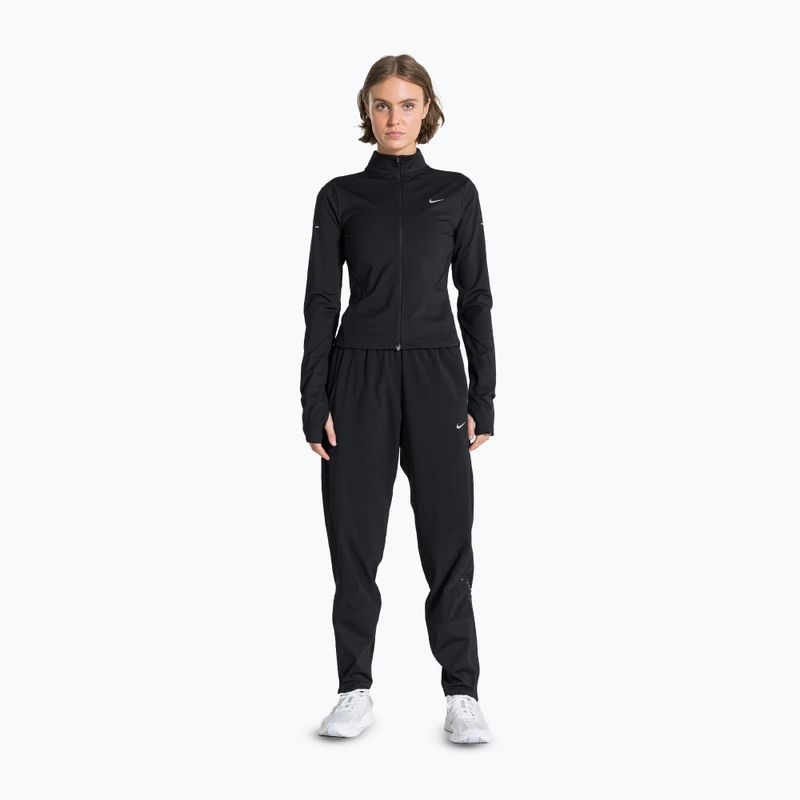 Women's running sweatshirt Nike Swift Dri-Fit Full Zip Mid-Layer black 2