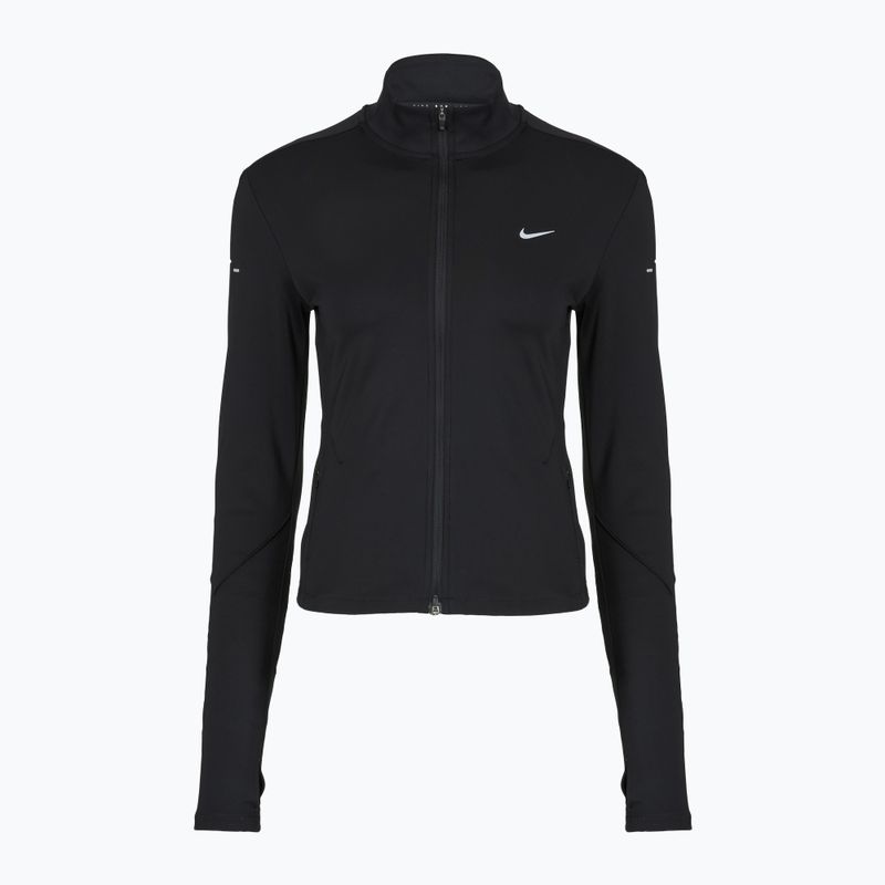 Women's running sweatshirt Nike Swift Dri-Fit Full Zip Mid-Layer black 4