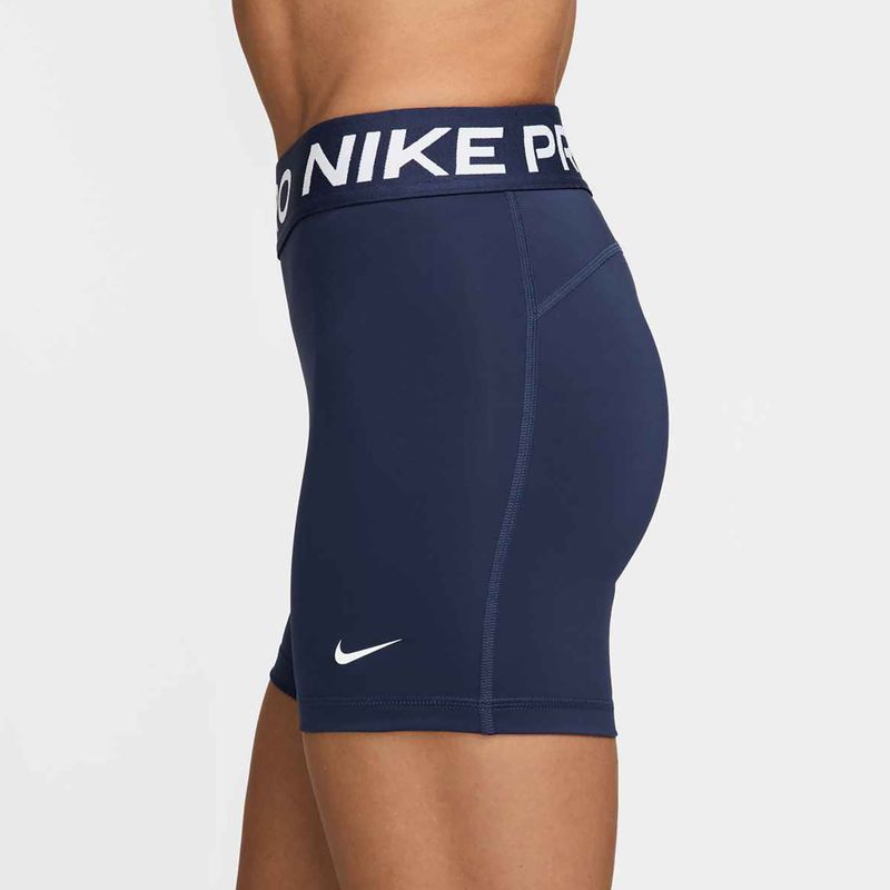 Women's training shorts Nike Pro 365 5" midnight navy/white 3