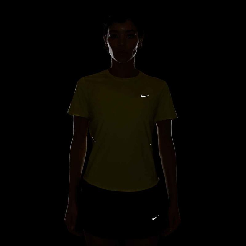 Nike Swift Dri-Fit light zitron women's running shirt 4