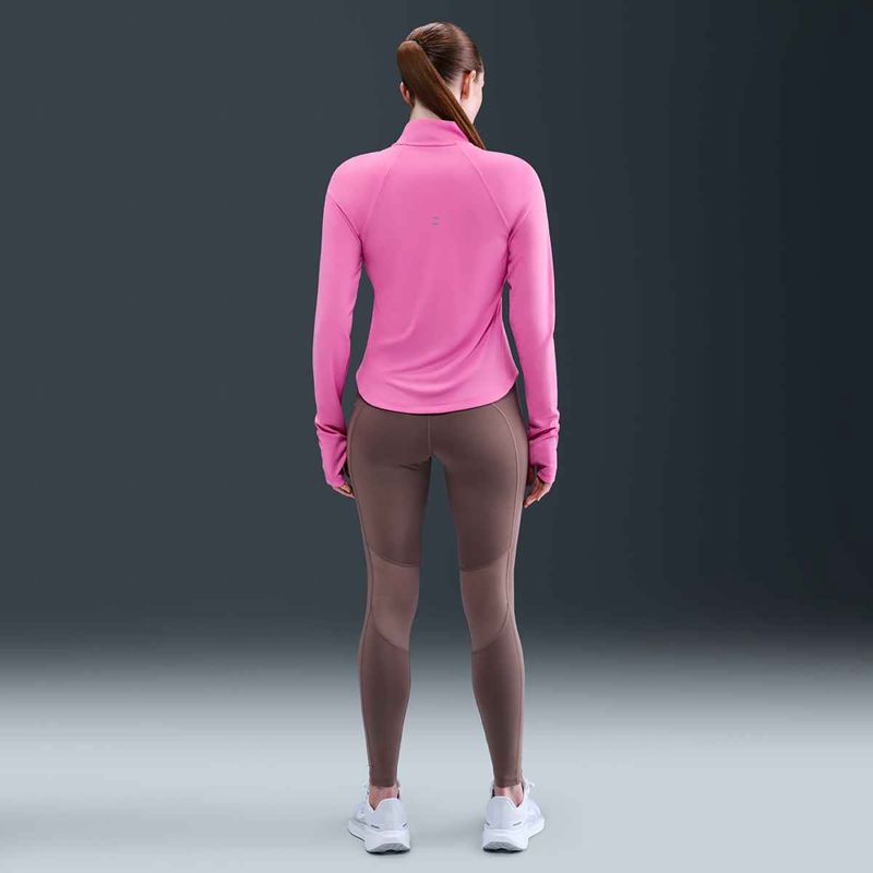 Women's Nike Tempo Dri-Fit 1 / 4 Zip running sweatshirt playful pink 6