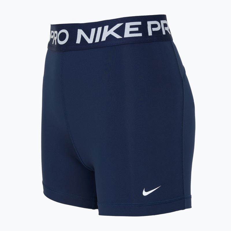 Women's training shorts Nike Pro 365 5" midnight navy/white 7
