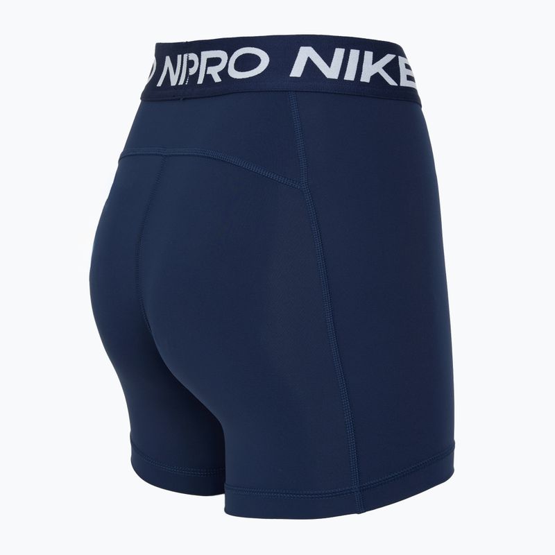 Women's training shorts Nike Pro 365 5" midnight navy/white 8