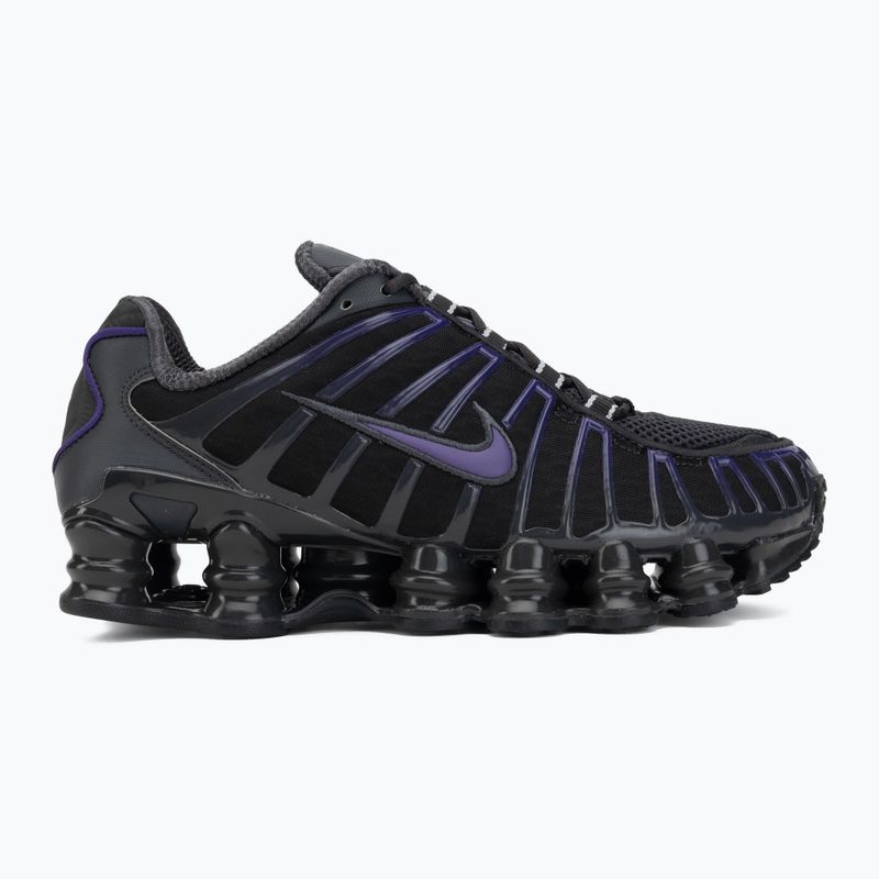 Men's shoes Nike Shox TL dark smoke grey/court purple 2