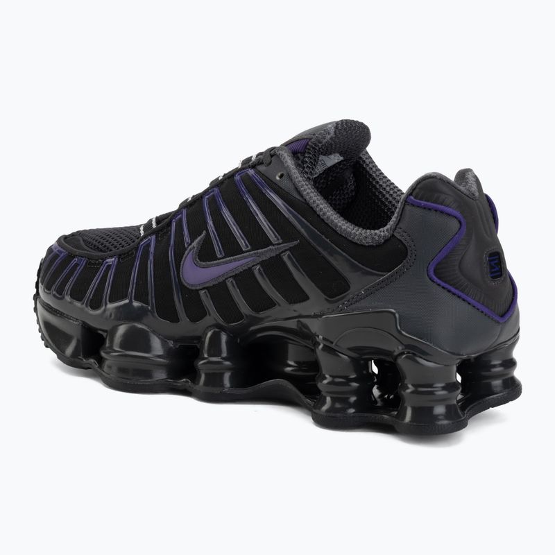 Men's shoes Nike Shox TL dark smoke grey/court purple 3