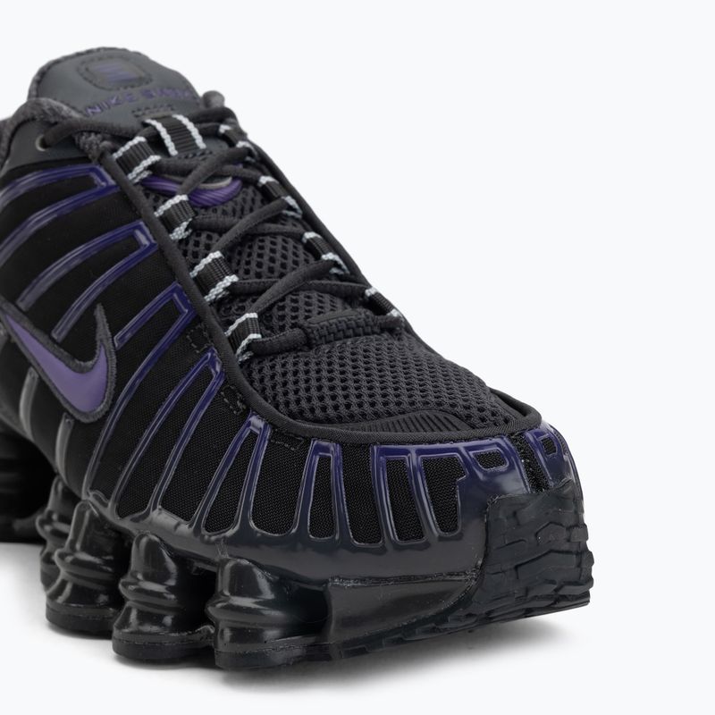 Men's shoes Nike Shox TL dark smoke grey/court purple 7