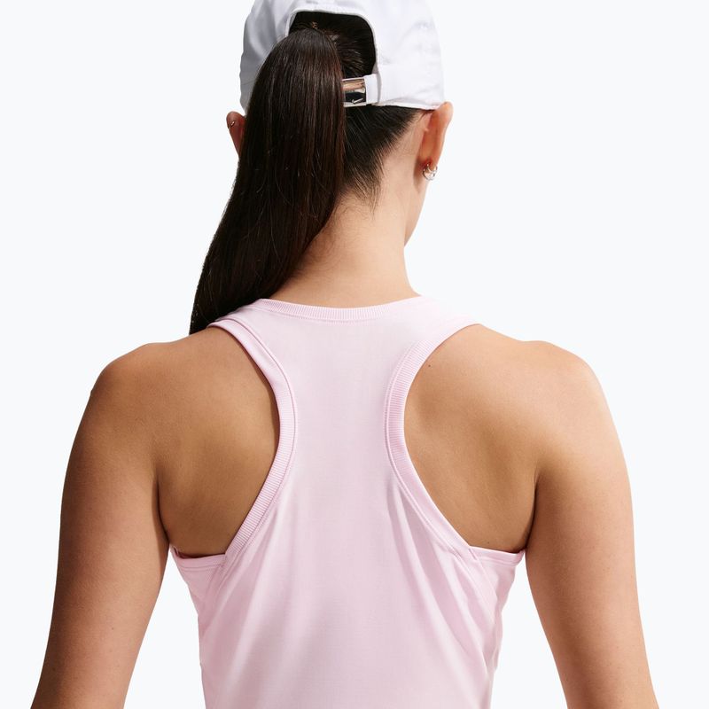 Tennis dress Nike Victory Dri-Fit pink foam/white 5