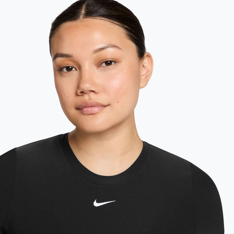 Women's tennis shirt Nike Victory Dri-Fit black/white 3