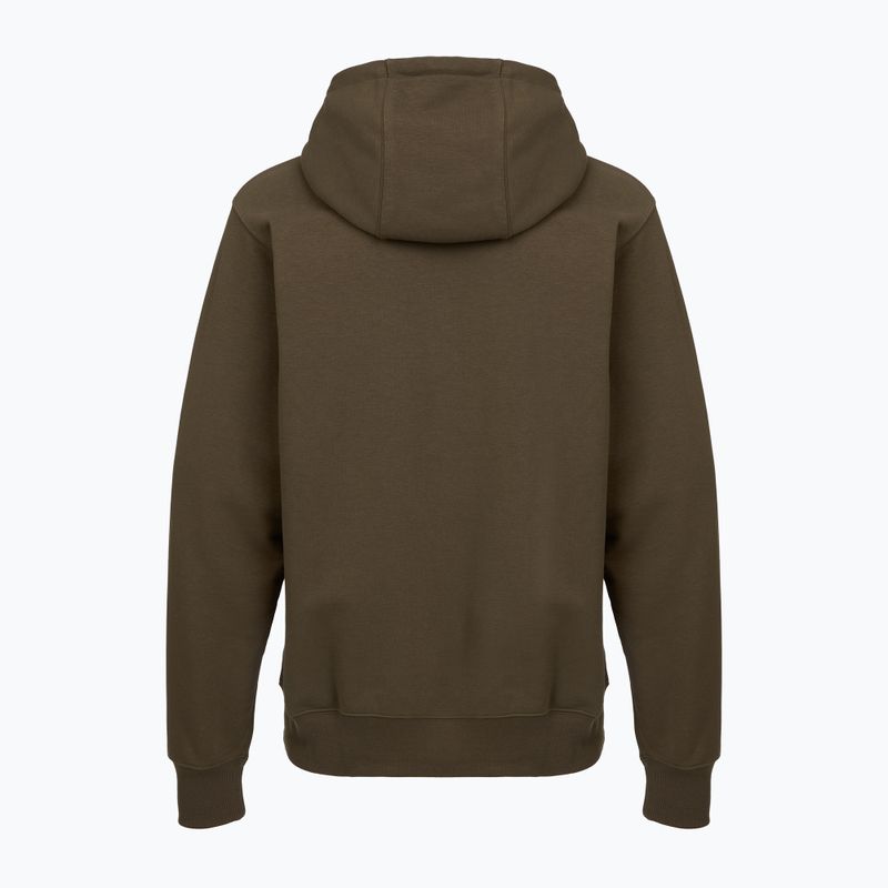 Men's tennis sweatshirt Nike Court Dri-Fit Heritage French Terry Hoodie dark hazel/saffron quartz 5