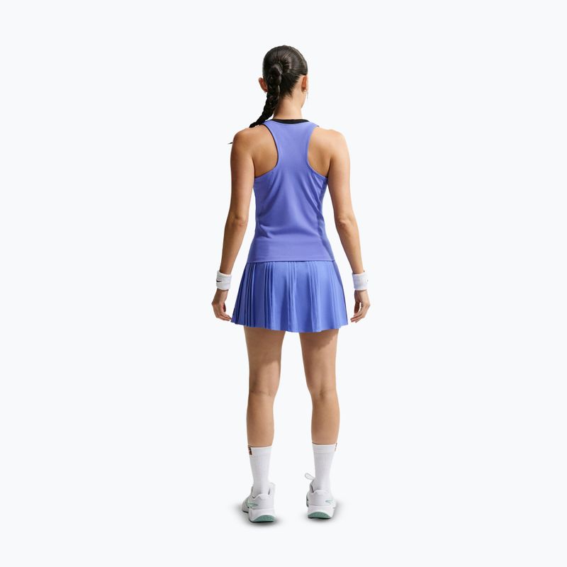 Tennis skirt Nike Court Dri-Fit Advantage Pleated sapphire/black 5