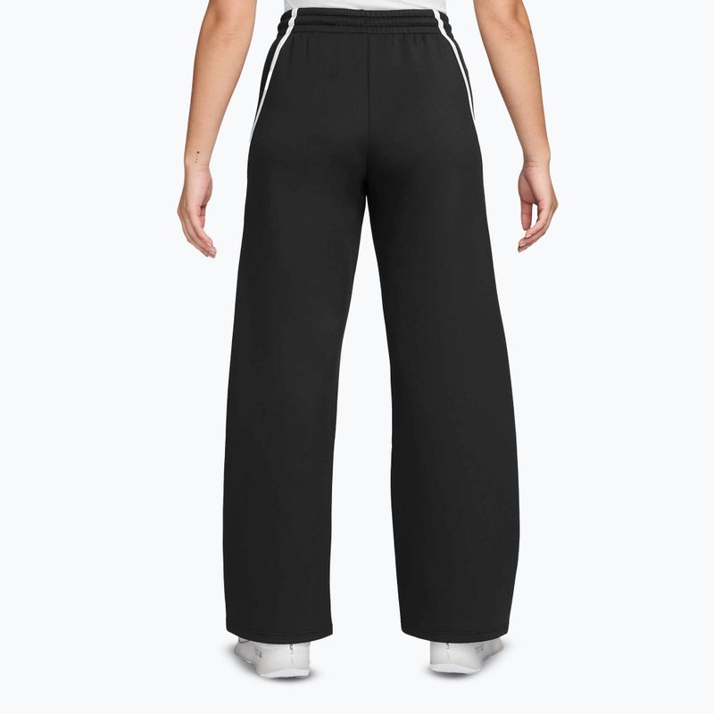 Women's tennis trousers Nike Advantage Dri-Fit Mid-Rise black/white 2