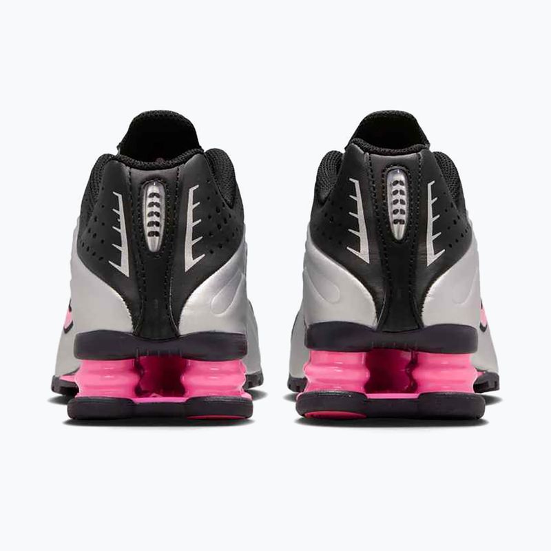 Shoes Nike Shox R4 black/pinksicle/metallic silver 11