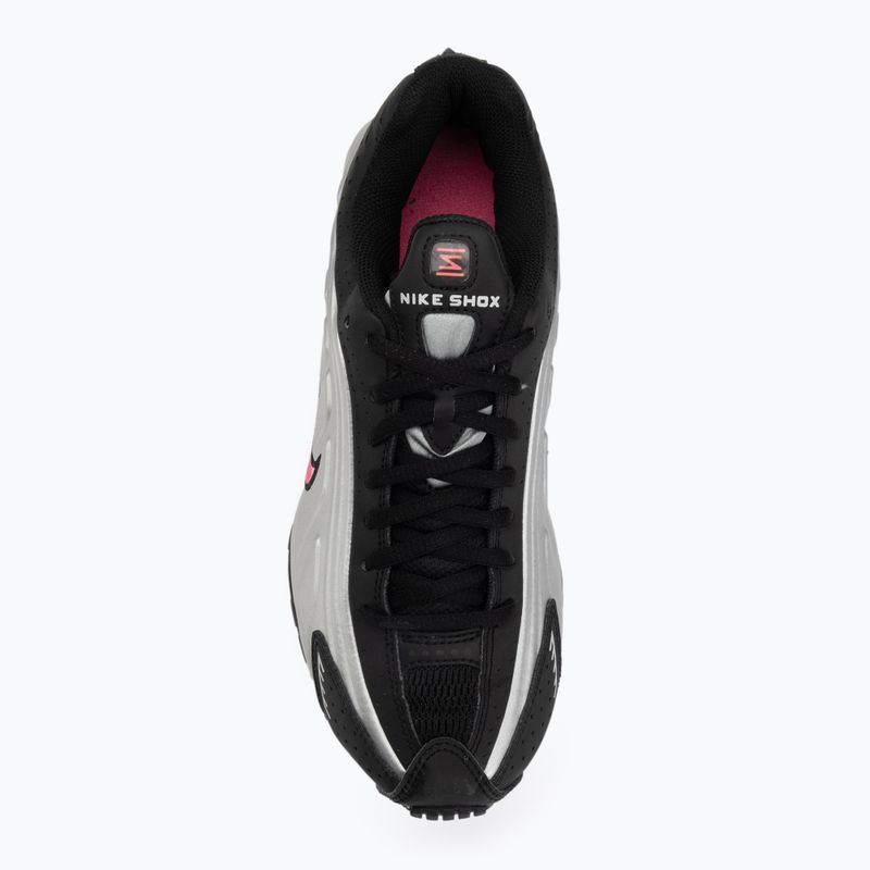 Shoes Nike Shox R4 black/pinksicle/metallic silver 5