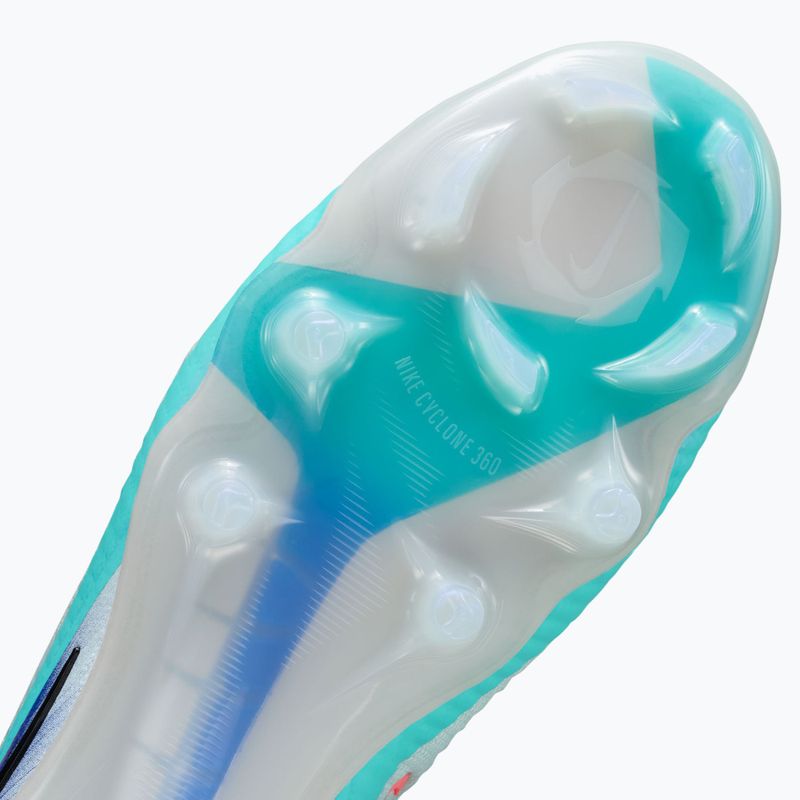 Men's football boots Nike United Phantom 6 Low Elite FG pistachio frost/hyper orange 10