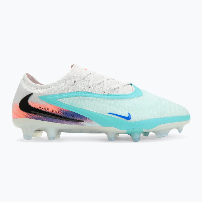 Men's football boots Nike United Phantom 6 Low Elite FG pistachio frost/hyper orange 2