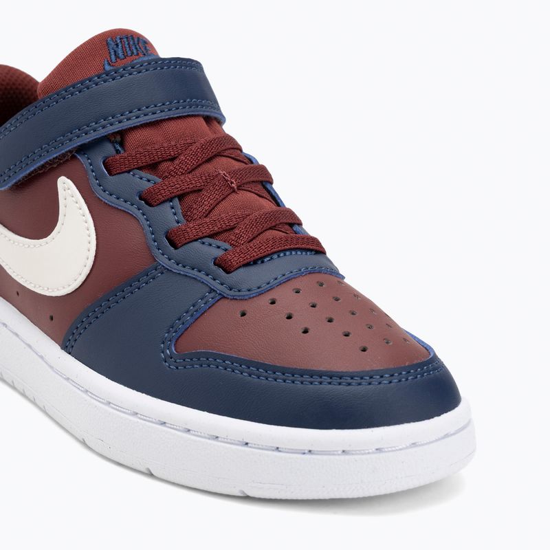 Children's shoes Nike Court Borough Low Recraft dark team red/ssoft pearl/midnight navy 7