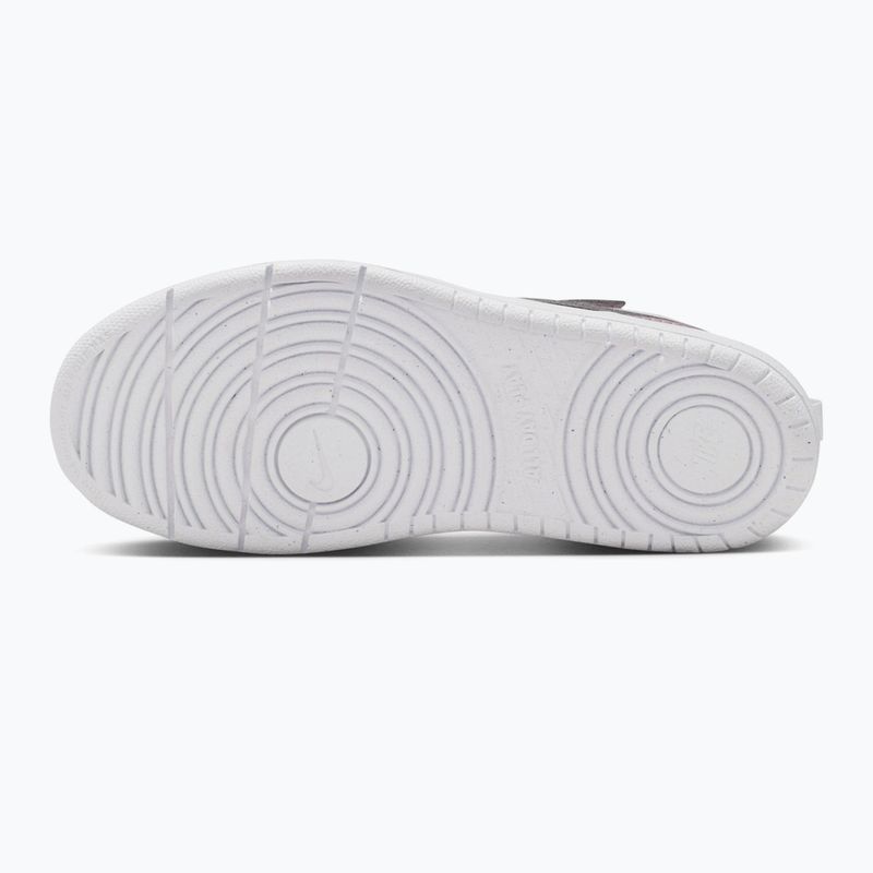 Children's shoes Nike Court Borough Low Recraft white/plum fog/white/venice 3