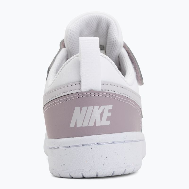 Children's shoes Nike Court Borough Low Recraft white/plum fog/white/venice 6