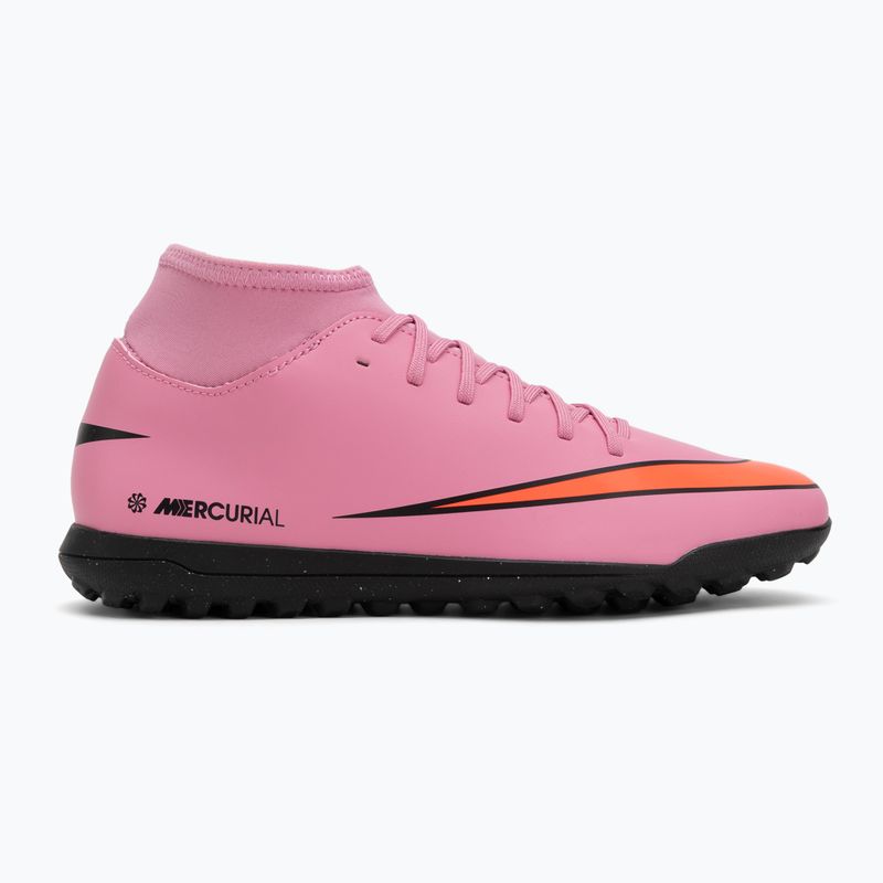 Men's football boots Nike Mercurial Superfly 10 Club TF magic flamingo/black/total crimson 2
