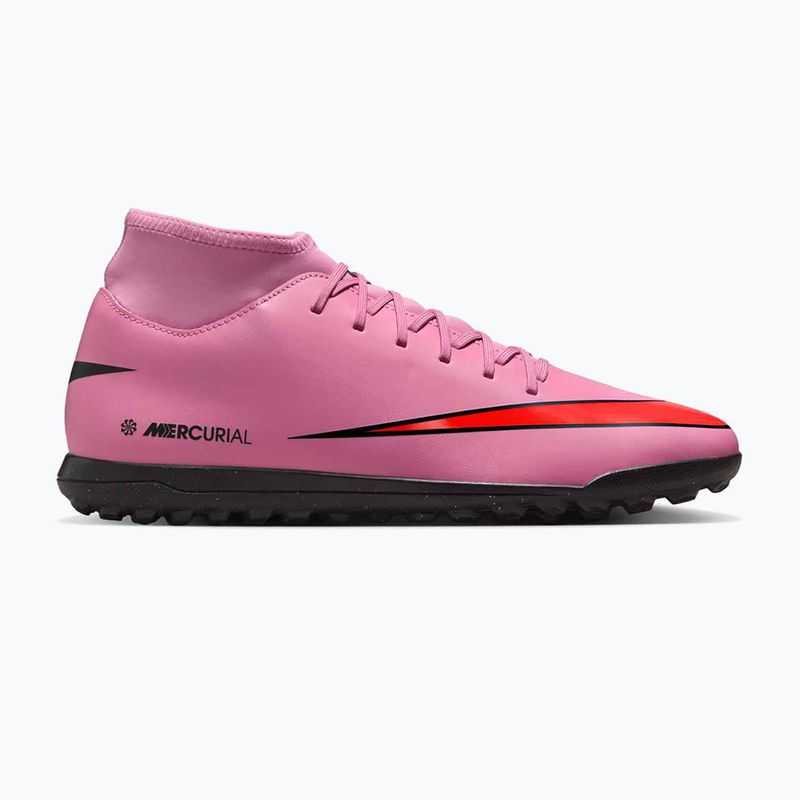 Men's football boots Nike Mercurial Superfly 10 Club TF magic flamingo/black/total crimson