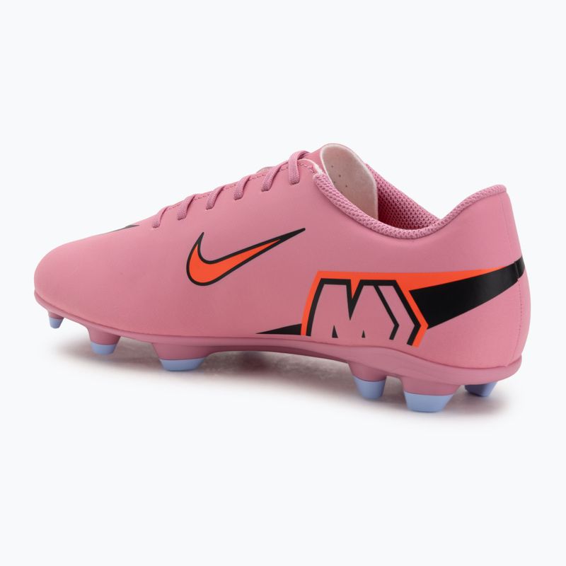 Men's football boots Nike Mercurial Vapor 16 Club FG/MG magic flamingo/black/total crimson 3