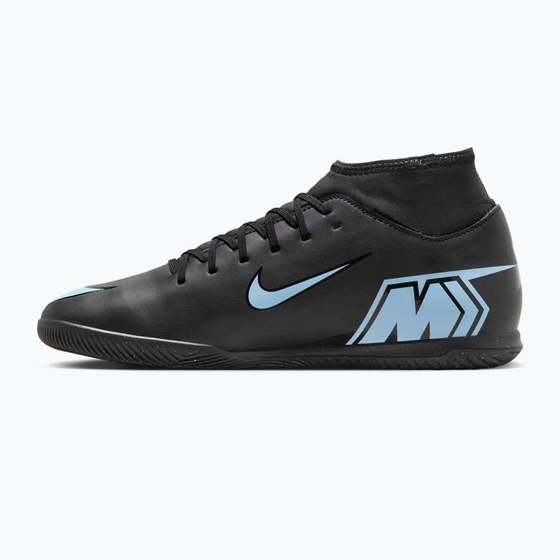 Men's football boots Nike Mercurial Superfly 10 Club IC black/ice blue 9