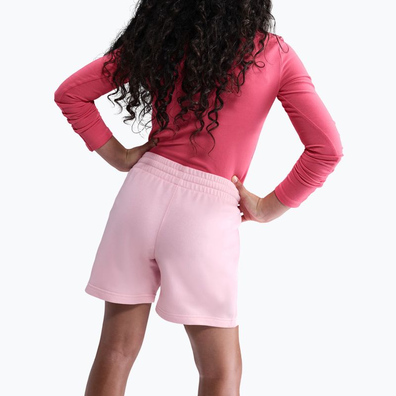 Nike Sportswear Club Fleece children's shorts med soft pink/med soft pink/white 5
