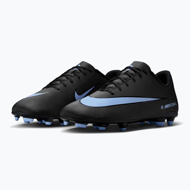 Men's football boots Nike Mercurial Vapor 16 Club FG/MG black/ice blue 3