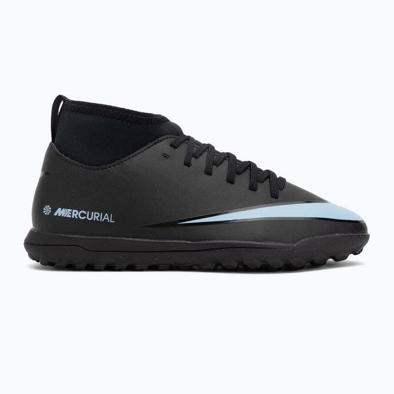 Children's football boots Nike Mercurial Superfly 10 Club TF black/black 2