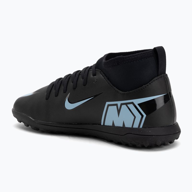 Children's football boots Nike Mercurial Superfly 10 Club TF black/black 3