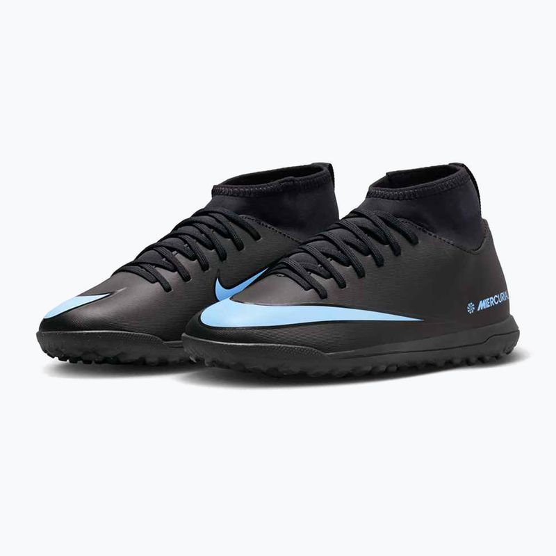 Children's football boots Nike Mercurial Superfly 10 Club TF black/black 10
