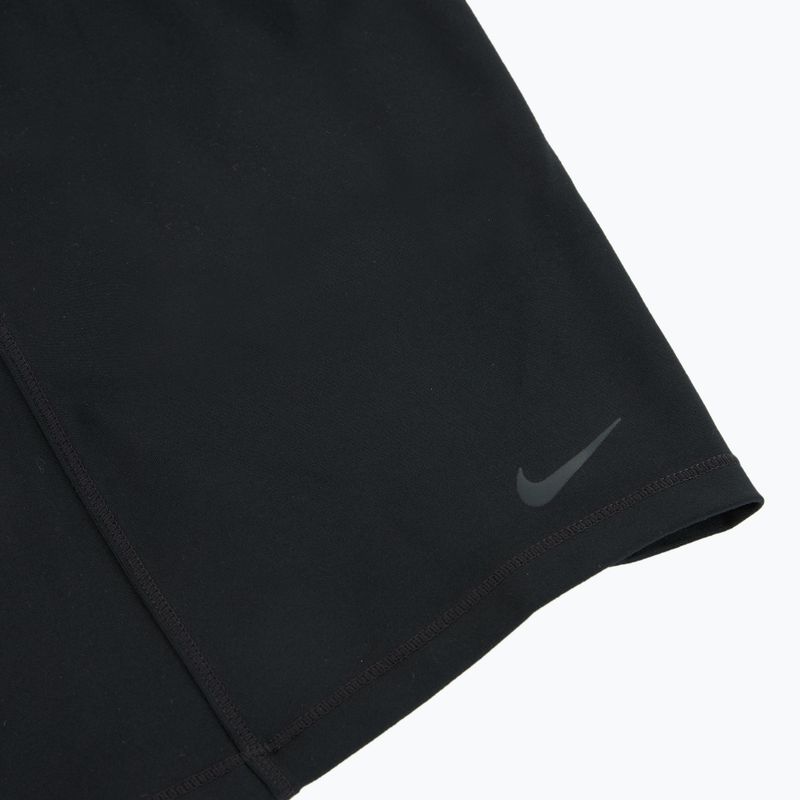 Woman's training top Nike One Fitted Dri-Fit Cropped Tank black/dark smoke grey 8