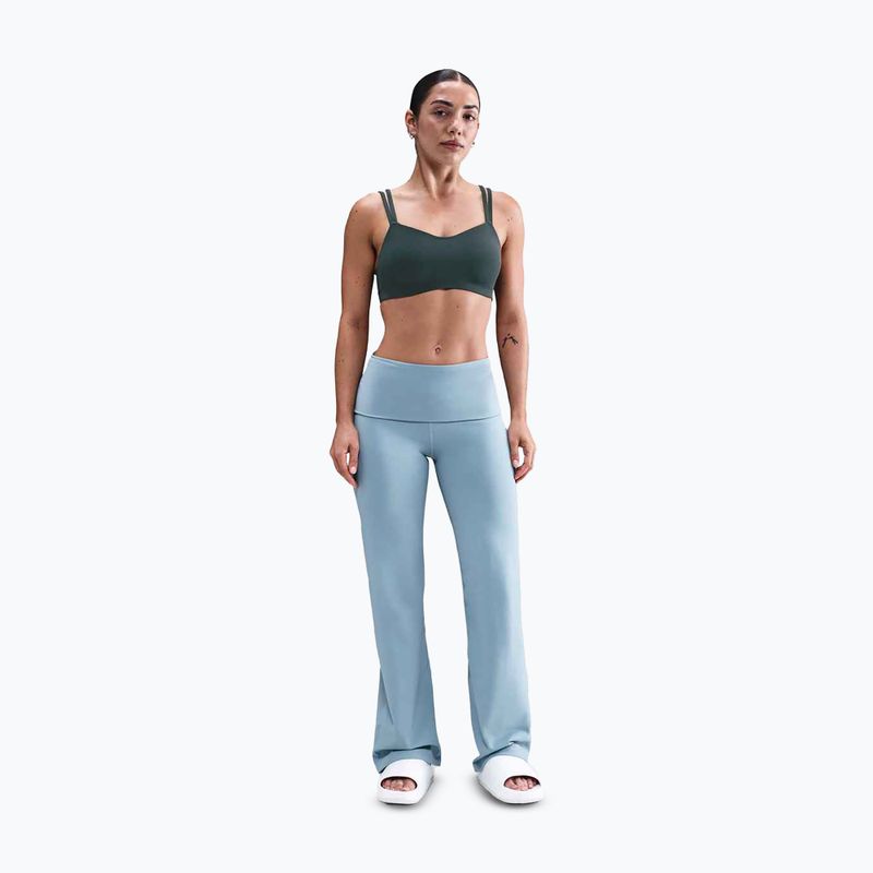 Training bra Nike Zenvy Strappy seaweed/white 2