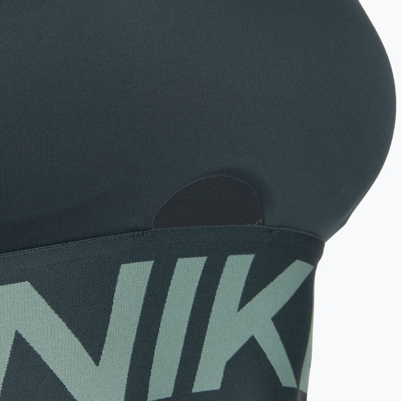 Training bra Nike Pro Indy Plunge seaweed/clay green/white 8