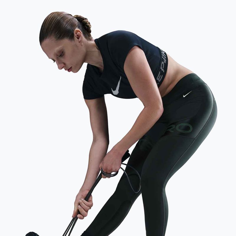 Women's training leggings Nike Pro Sculpt High-Waisted 7/8 seaweed/vintage green/white 5