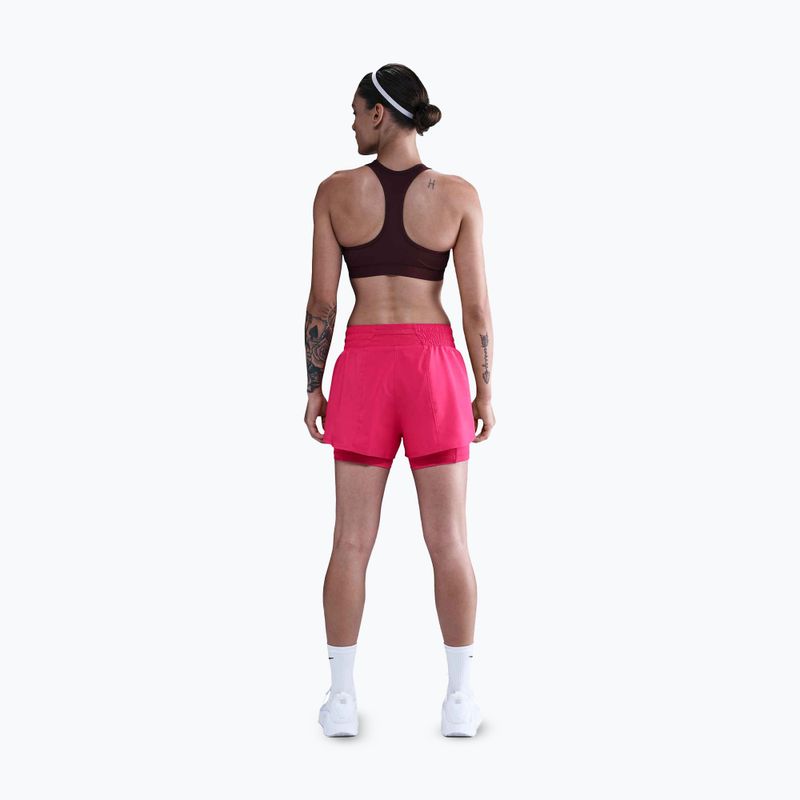 Women's shorts Nike One Dri-Fit High-Waisted 3" 2In1 rush pink 3