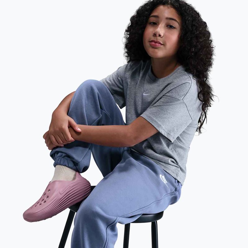 Children's trousers Nike Sportswear Club Fleece world indigo/world indigo/white 5