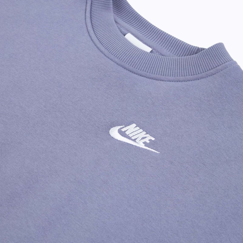 Children's sweatshirt Nike Sportswear Club Fleece world indigo/white 3