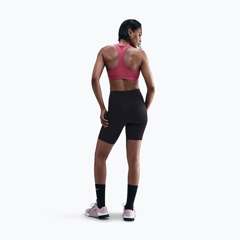 Training bra Nike Swoosh Medium Support sweet beet/white 3
