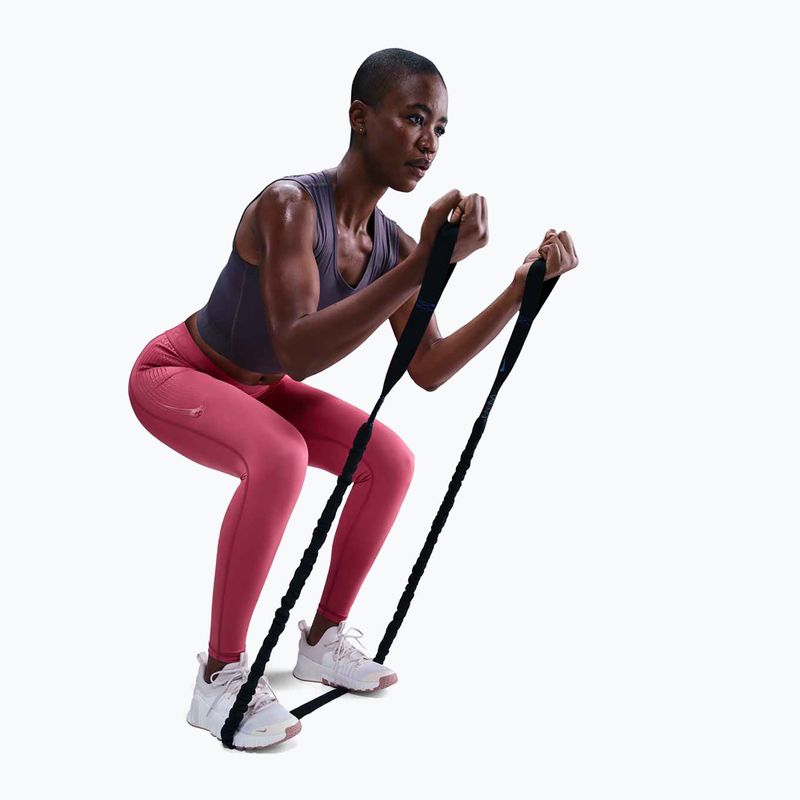 Women's training leggings Nike Pro Mid-Rise sweet beet/white 5