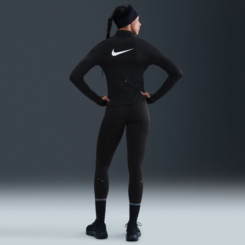 Women's running leggings Nike Tempo High-Waisted 7/8 black 8