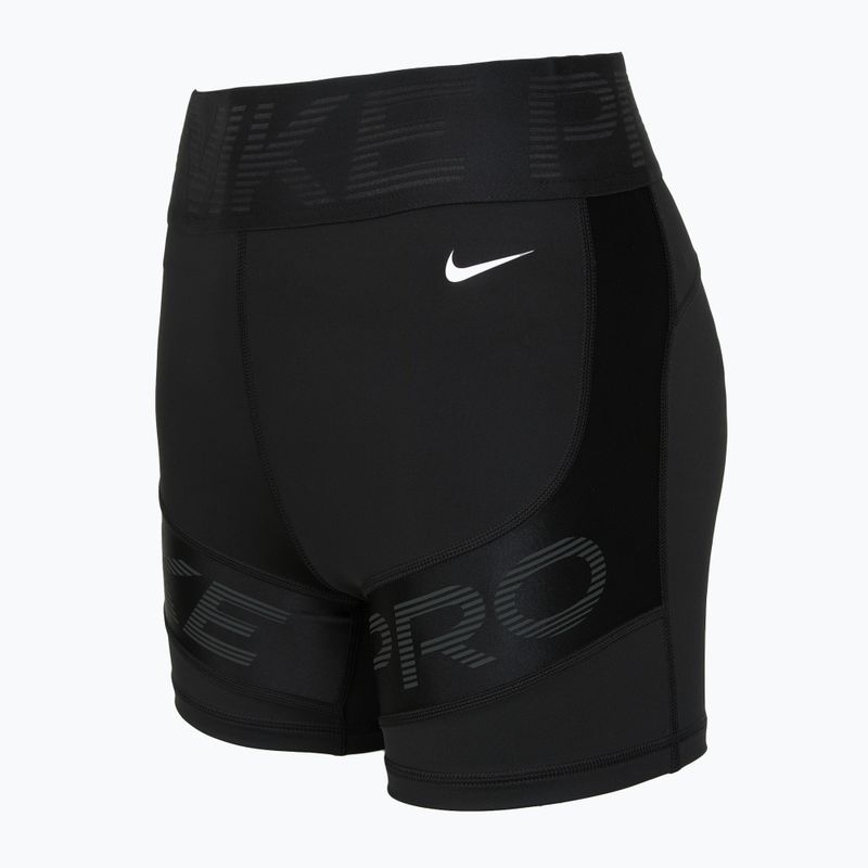 Women's shorts Nike Pro Sculpt High Waisted 5" Biker black/anthracite/white 7
