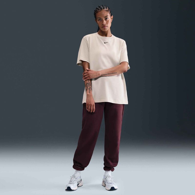 Women's Nike Sportswear Essential light bone t-shirt 5