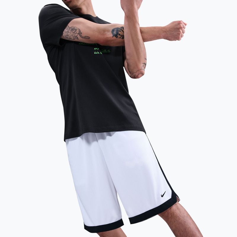 Men's baskeball shorts Nike DNA Academy Dri-FIT 11" white/black/black 5