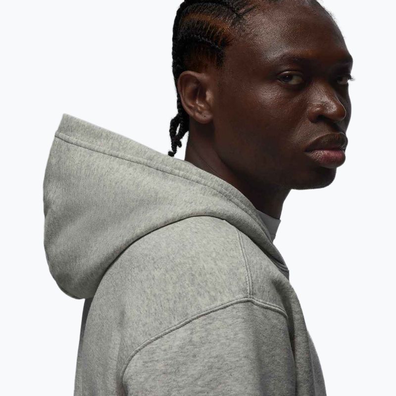 Men's sweatshirt Jordan Brooklyn Fleece grey heather/white 5